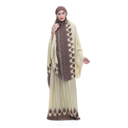 Mukena Tazbiya Elegant Craft Khaki